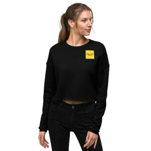 Crop Sweatshirt "Unfollow Rules"