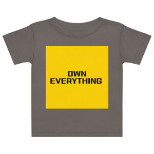 Baby jersey t-shirt - OWN EVERYTHING