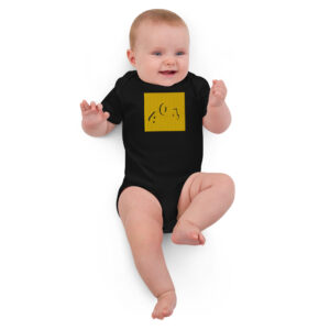 Organic cotton baby bodysuit
