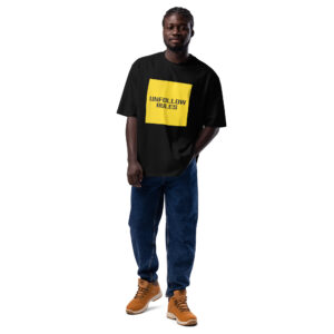 Oversized Heavy Tee – UNFOLLOW RULES