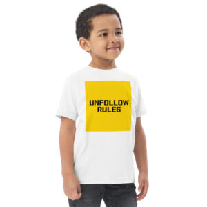 Future Rulebreaker Toddler Tee – UNFOLLOW RULES