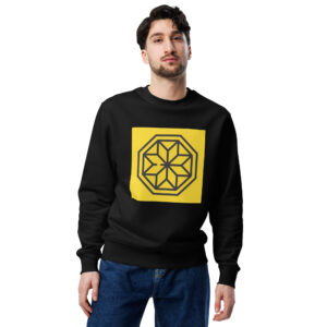 'Sacred Bloom' Unisex eco sweatshirt