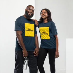 Unisex sports jersey - OWN EVERYTHING