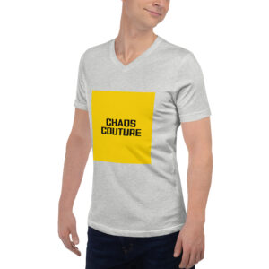 Unisex Short Sleeve V-Neck T-Shirt - Chaos Couture