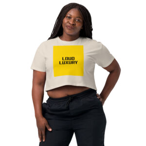 Cropped T-Shirt for Women – LOUD LUXURY