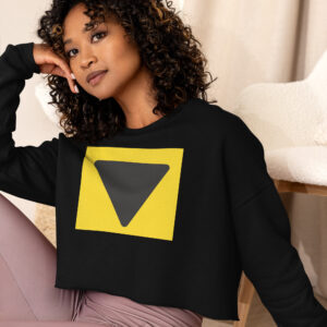 Casual Boxy Crop Sweatshirt