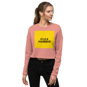 Power Move Crop Hoodie – FLEX HARDER