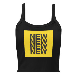 Women’s micro-rib tank top - NEW