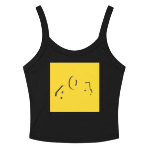 Sexy Women’s micro-rib tank top