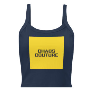 Women’s micro-rib tank top - Chaos Couture
