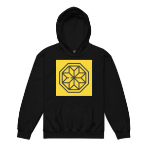 'Sacred Bloom' Youth heavy blend hoodie