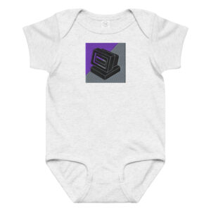 Baby jersey bodysuit "Retro Core"