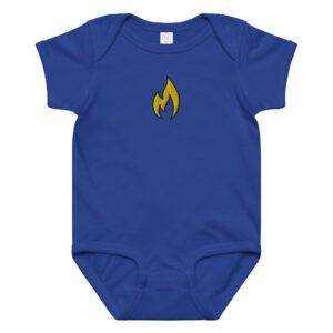 Baby jersey bodysuit "Fire Soul"