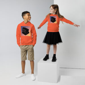 Kids eco hoodie "Retro Core"