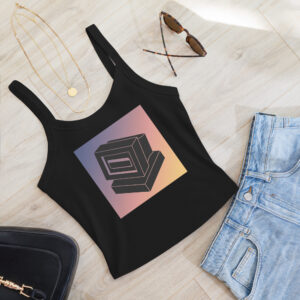 Women’s micro-rib tank top "Retro Core"
